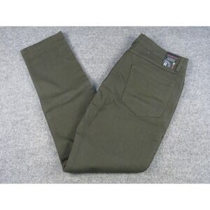 Redemption Premium Mens Olive Green Straight Leg Stretch Denim Jeans 34x32 #2020